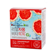 Nước Ép Bưởi Đỏ Sanga Real Grapefruit Vita Tok Tok