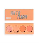 Bảng Phấn Má 4 Ô Revolution Makeup Obsession Isn't It Peachy Blush Palette