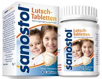 Viên Ngậm bổ sung Canxi và Vitamin tổng hợp Sanostol Lutsch-Tabletten