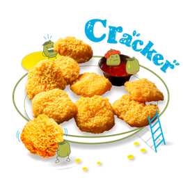 Gà rán giòn | Cracker Chicken (Boneless)