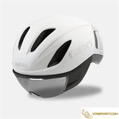 Mũ bảo hiểm Giro Vanquish MIPS - Matte White Silver
