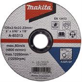 Đá cắt sắt Makita 125x2.5x22.23mm-A-85313