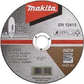 Đá cắt Inox Makita 150x1.6x22.23mm-B-12251