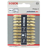 Mũi vặn vít Bosch 2 đầu PH2x65mm - 2608521042