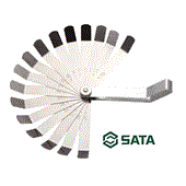 Thước đo khe hở 16 chi tiết từ 0.05 - 1.0mm SATA 09402
