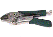 Kìm bấm mũi cong có bao da 7 Inch/186mm SATA 71106