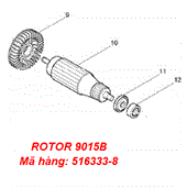 Rotor máy mài Makita 9015B (516333-8)