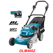 Máy cắt cỏ đẩy dùng 2 pin 18V Makita DLM460Z