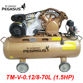 Máy nén khí PEGASUS TM-V-0.12/8-70L - 1.5HP
