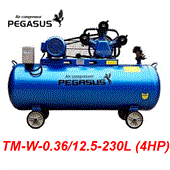 Máy nén khí PEGASUS TM-W-0.36/12.5-230L - 4HP