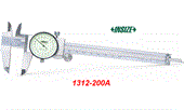 Thước cặp đồng hồ Insize 1312-200A (0-200mm)