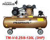 Máy nén khí PEGASUS TM-V-0.25/8-120L - 3HP
