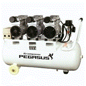 Máy nén khí không dầu, giảm âm PEGASUS TM-OF750x3-120L