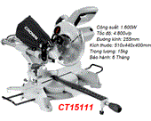 Máy cắt nhôm Crown CT15111 - 255mm