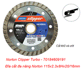 Đĩa cắt kim cương Norton Clipper đa năng 115mm (70184609191)