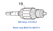 Rotor máy chà nhám Makita BO3710, BO3711