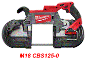 Máy cưa vòng dùng pin 18V Milwaukee M18 CBS125-0 (SOLO)