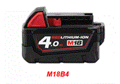 Pin 18Vx4.0Ah Milwaukee M18™ REDLITHIUM™-ION 4.0Ah (M18B4)