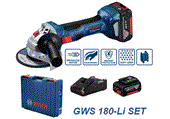 Máy mài góc dùng pin Bosch GWS 180-LI SET (06019H90K1)