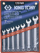 Bộ cờ lê vòng miệng 7 cái Kingtony 1207MR (10-19mm)