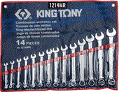 Bộ cờ lê vòng miệng 14 cái Kingtony 1214MR (10-32mm)