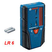 Thiết bị nhận tia Laser đỏ LR6 Bosch 0601069H00