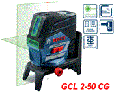 Máy cân mực Laser tia xanh Bosch GLL 2-50 CG (0601066H80)