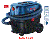 Máy hút bụi khô và ướt Bosch GAS 12-25 (060197C0K0)