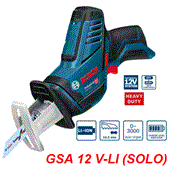 Máy cưa kiếm dùng pin Bosch GSA 12V-LI (060164L9L2)