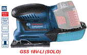 Máy chà nhám vuông dùng pin Bosch GSS 18V-LI (06019D02L0)