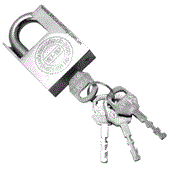 Ổ khóa treo hợp kim chống cắt Việt Tiệp 01602 (6cm)