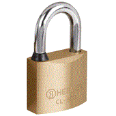 Ổ khóa treo thân đồng thau 50mm Hermex 43301 (CL-50Q)