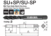 Mũi taro rãnh xoắn chuyên chạy Inox Yamawa SUPQ6.0M (M6x1)