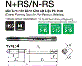 Mũi Taro nén Yamawa cho nhôm NRSP65.0KB (M5x0.8)