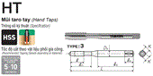 Mũi Taro tay 1 cây Yamawa TNMQ6.0M1 (M6x1)