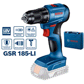 Máy khoan vặn vít dùng pin 18V Bosch GSR 185-LI (06019K3083)