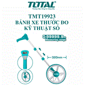 Bánh xe thước đo kỹ thuật số 9999m Total TMT19923