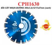Đĩa cắt nhựa đường CPH1630 màu xanh (300x3.2x12/17x27mm)