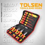 Bộ dụng cụ cách điện 11 chi tiết Tolsen V83411
