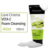Sữa rửa mặt tinh chất lô hội - LOVE CINEMA ALOE VITA C FOAM CLEANSING