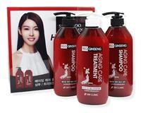 Bộ 2 dầu gội 1 dầu xả tinh chất nhân sâm đỏ - 3W CLINIC Red Ginseng Shampoo