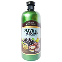 Dầu gội Olive & Argan 2 trong 1 3W CLINIC Olive & Argan 2IN1 Shampoo