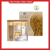 Bộ dưỡng trắng da chống lão hóa tinh chất sữa gạo 3W Clinic Rice Deep Nourishing Skin Care