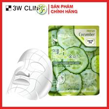 Mặt nạ tinh chất dưa leo 3W Clinic Cucumber Mask Sheet