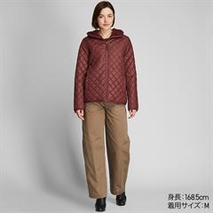 Áo khoác nữ trần trám, lót lông cừu Uniqlo Nhật - WJ64