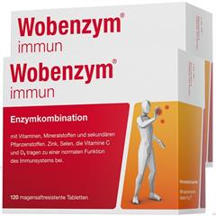  Viên uống Wobenzym Immun tăng cường miễn dịch - hỗ trợ phòng chống Covid