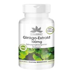 Viên uống bổ não Herba Direkt Ginkgo-Extrakt 100mg – 90v