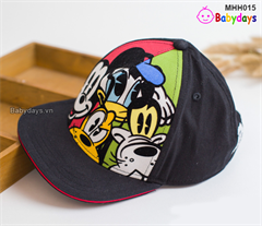 Mũ nón lưỡi trai hiphop cho bé MHH015