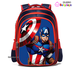 Balo siêu nhân Captain America cho bé BL063C