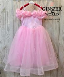 Đầm Công Chúa Cinderella Cho Bé HQ711 GINgER WORLD